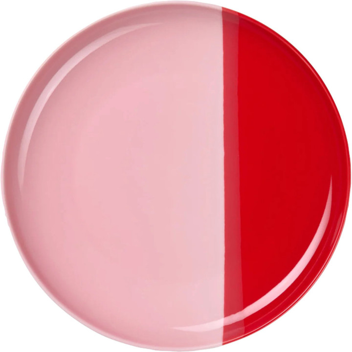 Pink Dessert Plate