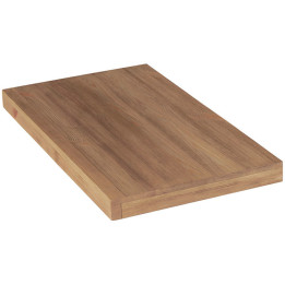 Splint rectangular table extension leaf