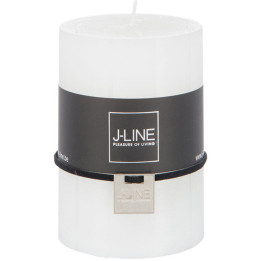 White cylindrical candle