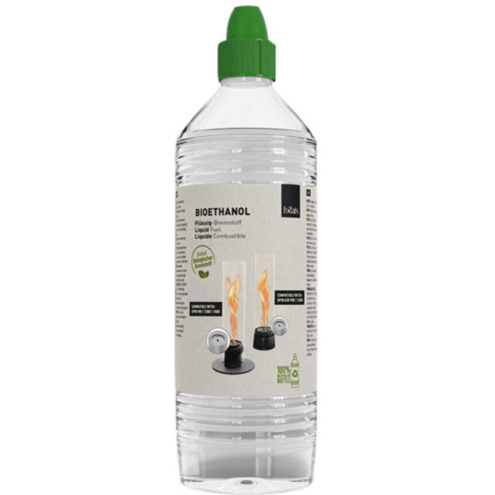 1l bioethanol bottle