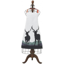 Cotton deer apron