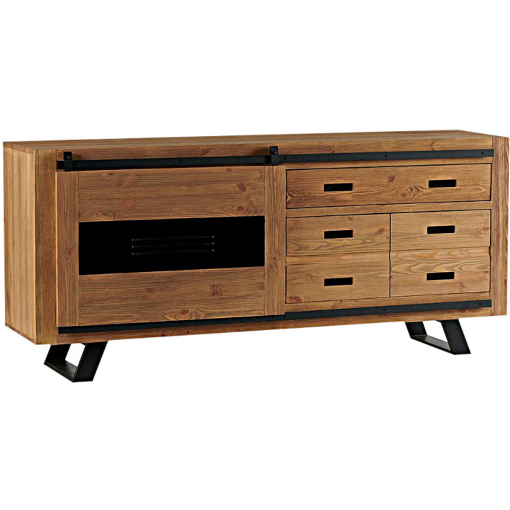 Sideboard with 1 sliding door