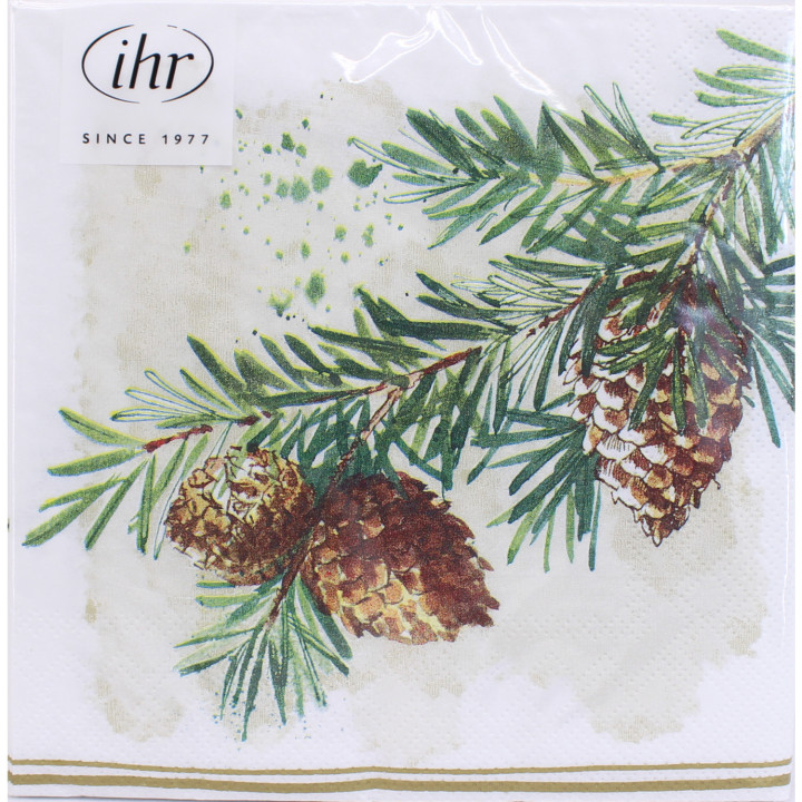 Paquet serviettes branches