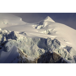 Glacier ensoleillé en photo sur dibond - 60x40