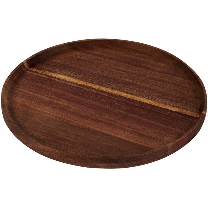 Grande vassoio decorativo in legno