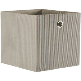 Foldable corduroy storage basket