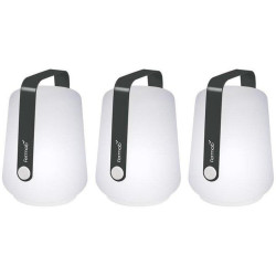 Set de 3 lampes balad 12 cm - Carbone