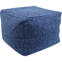 Outdoor square pouf