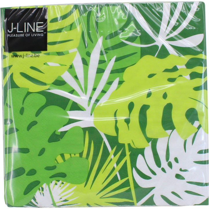 Confezione da 20 tovaglioli tropical
