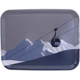 Printed cable car tray