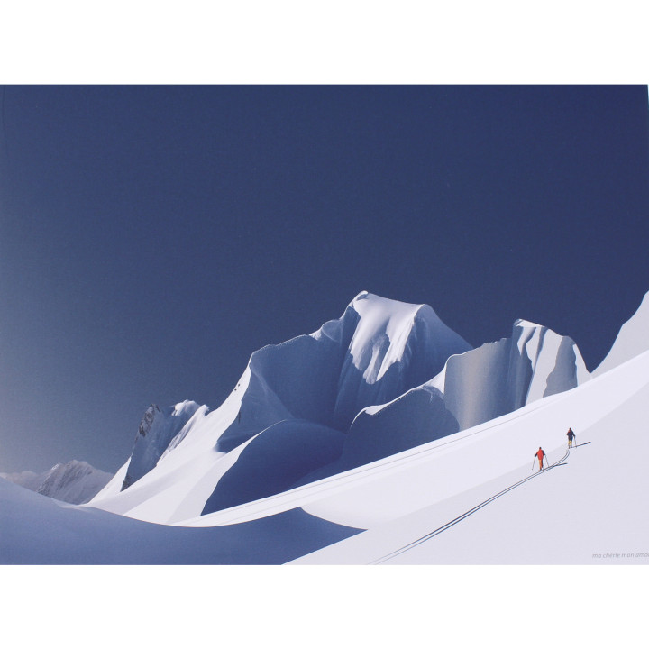 Set de table skier ii
