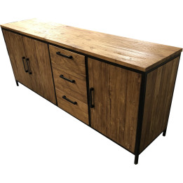 Credenza 3 porte 3 cassetti rushmore