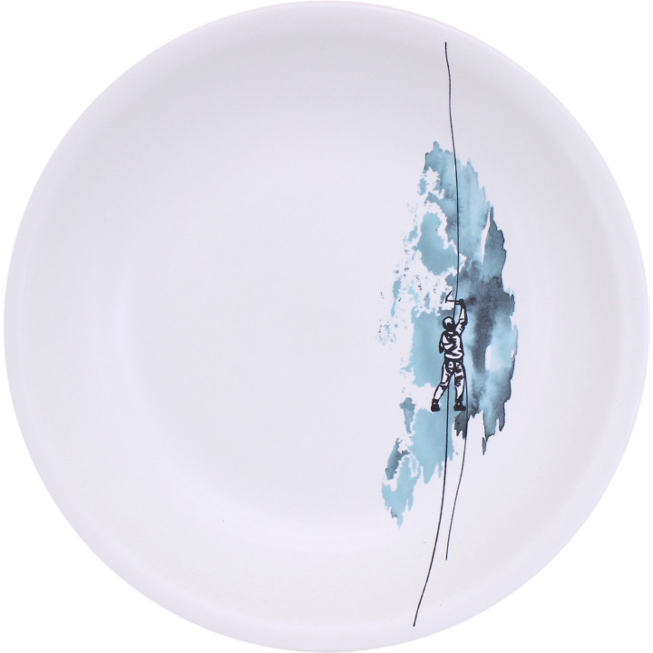Glacier deep plate