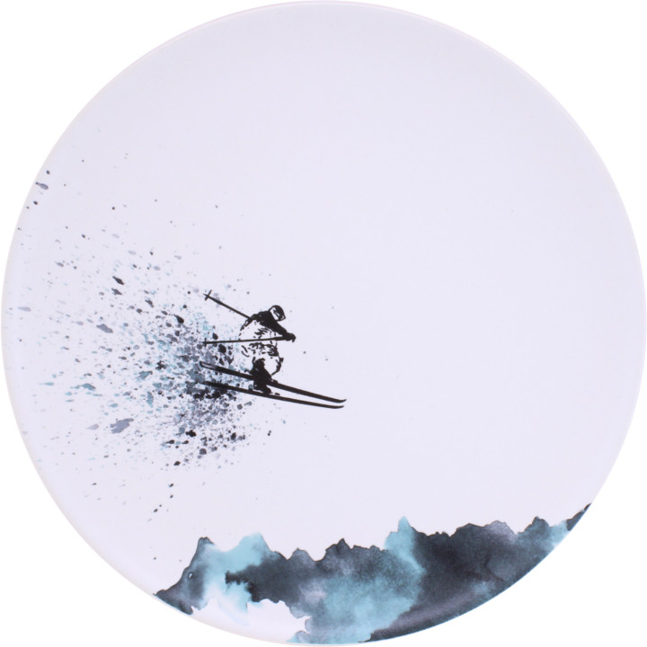 Glacier dessert plate