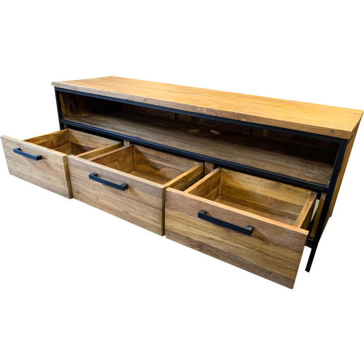 TV unit 3 drawers 1 niche
