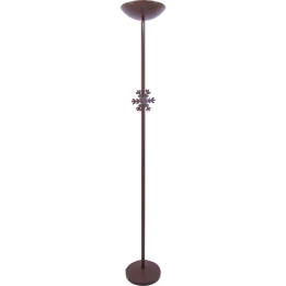 Lampadaire halo marron