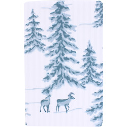 Federa stampata Récit d'hiver - 65x65