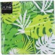 Paquet de 20 serviettes tropical