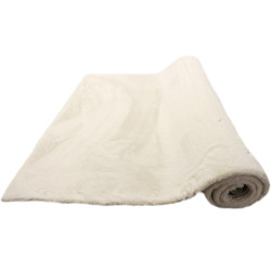 Mégève faux fur rug - Ecru 11 | 70x140