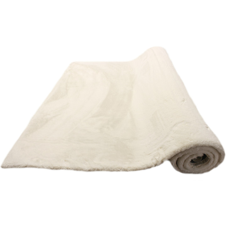 Mégève faux fur rug