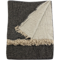 Plaid ushuaia - Black