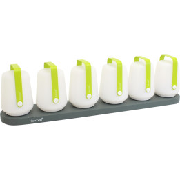 Set de 6 lampes balad 12 cm avec chargeur