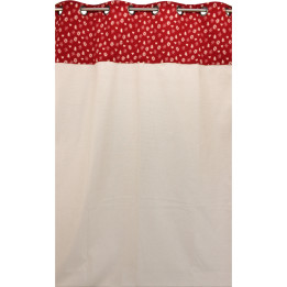 Luchon double curtain