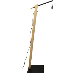 Sacha floor lamp with glass shade - Sans abat jour