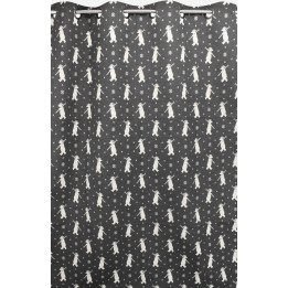 Anthracite grey Interlaken curtain