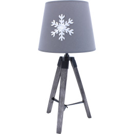 Lampada archi legno e metallo