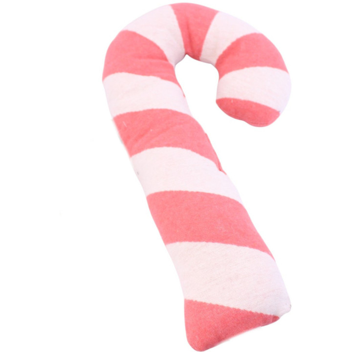 Candy cane cushion