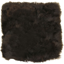 Icelandic sheepskin chair pad - Black
