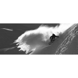 Powder Snow Spray Plexiglass Photo