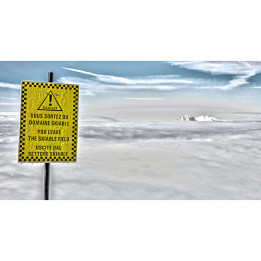 Off-Piste in plexiglass photo