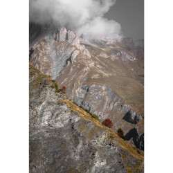 Les arêtes en automne en photo plexiglass - 40x60