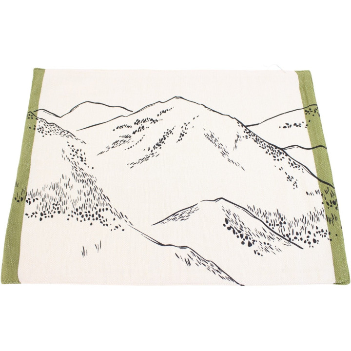 Grandeur nature place mat