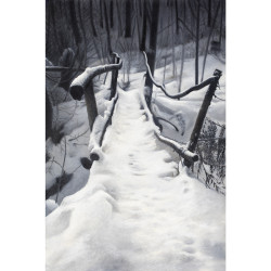 Tableau le pont de la foret - 40x60