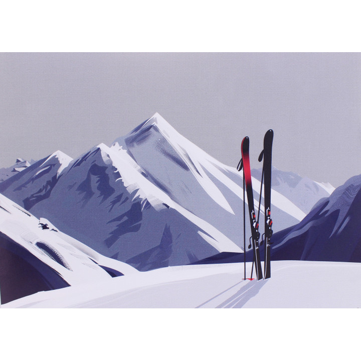 Set de table skis