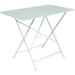 Table métal pliante Rectangulaire - Menthe glaciale | 77x74x57