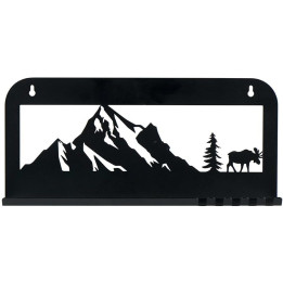Plaque murale décor montagne caribou