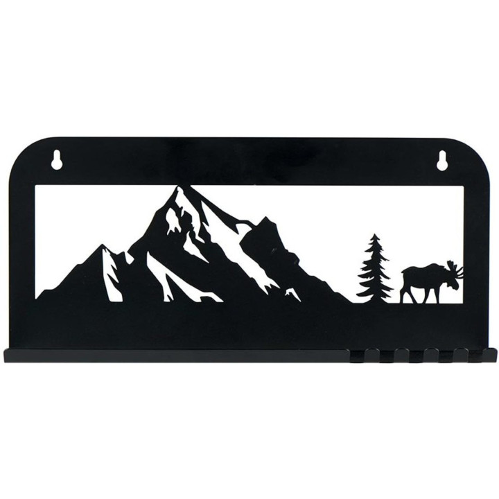 Plaque murale décor montagne caribou