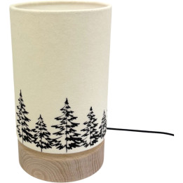 Lampe alpine avec abat-jour feutrine