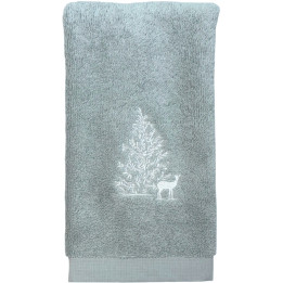 Serviette invité brodée Trésor des forêts