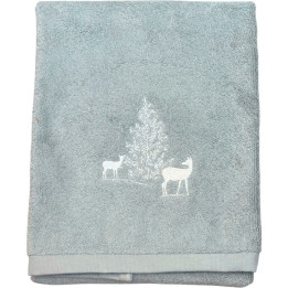 Serviette de toilette brodée Trésor des forêts