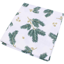 Pine Cone coated tablecloth