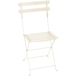 Folding metal chair - Beige latte e8