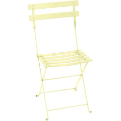 Folding metal chair - Citron givré