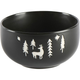 Bol motif sapins et cerf
