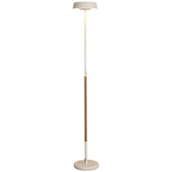 Floor lamp noa ii touch dimmer - Blanc/bois