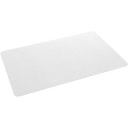 Rectangle PVC table mat - White